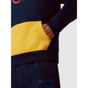 Polo Ralph Lauren Bluza z kapturem o kroju regular fit w stylu Colour Blocking z nadrukiem logo