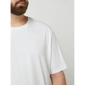 Jack & Jones Plus T-shirt PLUS SIZE z bawełny ekologicznej model ‘Noa’