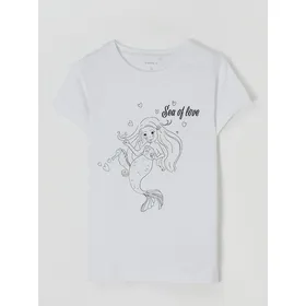 Name It T-shirt z bawełny ekologicznej model ‘Zisanne’