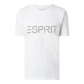 Esprit T-shirt z bawełny bio