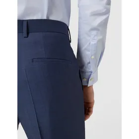 HUGO Spodnie do garnituru z mieszanki żywej wełny model ‘Getlin’