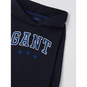 Gant Bluza z kapturem i wyhaftowanym logo