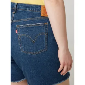 Levi's Plus Szorty jeansowe PLUS SIZE z wysokim stanem i dodatkiem streczu model ‘501’