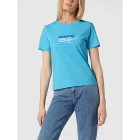 Tommy Jeans T-shirt z detalem z logo