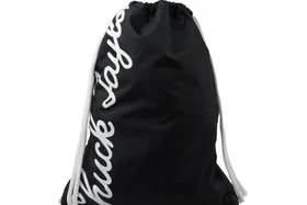 Plecak Unisex Czarny worek na buty do szkoły Converse Cinch 10006937-A01