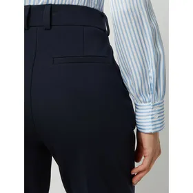 Opus Spodnie z zakładkami w pasie z dodatkiem streczu model ‘Mareni’’