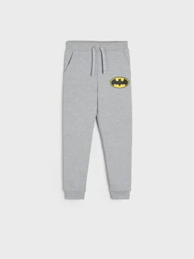 Spodnie dresowe jogger Batman - Jasny szary