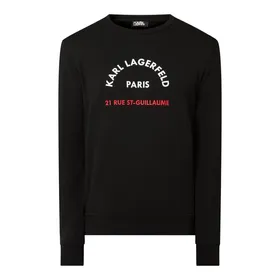Karl Lagerfeld Bluza z mieszanki bawełny