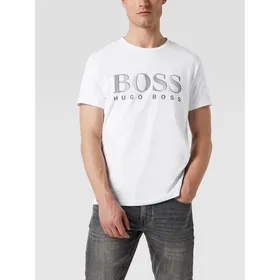 BOSS T-shirt z okrągłym dekoltem