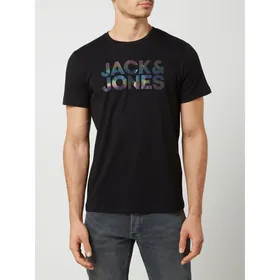 Jack & Jones T-shirt z odblaskowym logo