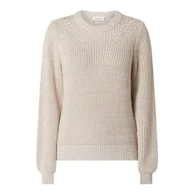 Modström Sweter z ażurowym wzorem model ‘Grady’