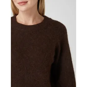 Selected Femme Sweter z mieszanki wełny z alpaki model ‘Sif’