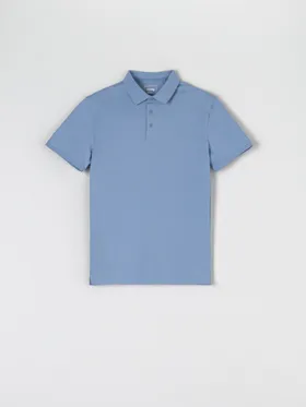 Koszulka polo - Niebieski