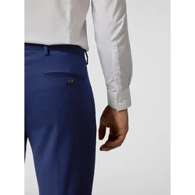 Selected Homme Spodnie do garnituru o kroju slim fit z tkanym wzorem