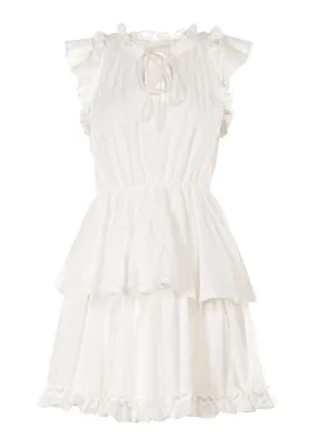 Biała Sukienka Nixistae