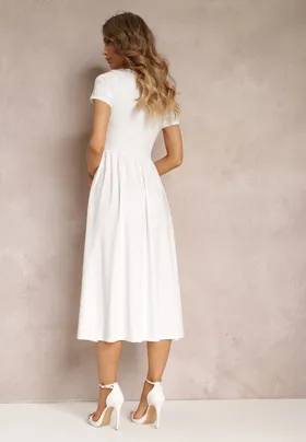 Biała Sukienka Naerilea