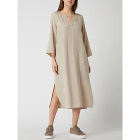 Drykorn Sukienka midi z mieszanki cupro i bawełny model ‘Virpi’