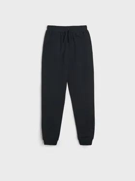 Spodnie dresowe jogger - Czarny