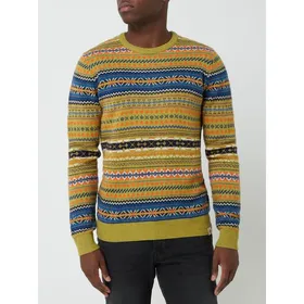 MCNEAL Sweter ze wzorem w stylu intarsji