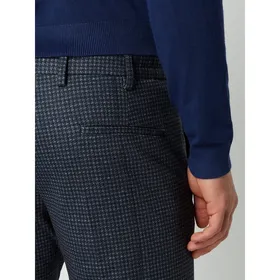 Pierre Cardin Spodnie do garnituru o kroju slim fit z dodatkiem bawełny model ‘Rick’ — ‘Futureflex’