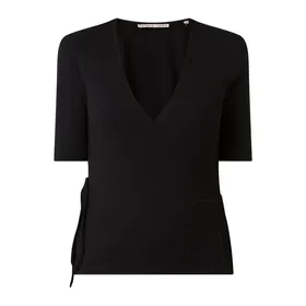 CATWALK JUNKIE Bluzka w kopertowym stylu z rękawem o dł. 1/2 model ‘Grace’