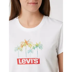 Levi's® T-shirt z nadrukiem w palmy