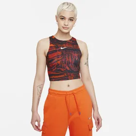 Damska koszulka bez rękawów do tańca Nike Sportswear - Czerń