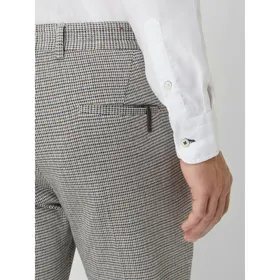 Cinque Spodnie z zakładkami w pasie z mieszanki bawełny model ‘Cisand’
