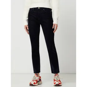 Tommy Hilfiger Spodnie z aksamitu z dodatkiem streczu model ‘Icon Riverpoint’