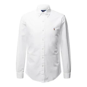 Polo Ralph Lauren Koszula casualowa o kroju slim fit z tkaniny Oxford