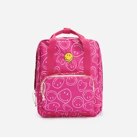 Plecak Smiley - Różowy
