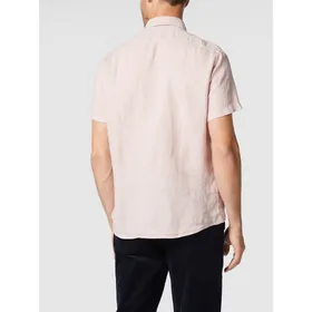 BOSS Casualwear Koszula casualowa o kroju regular fit z czystego lnu model ‘Rash’