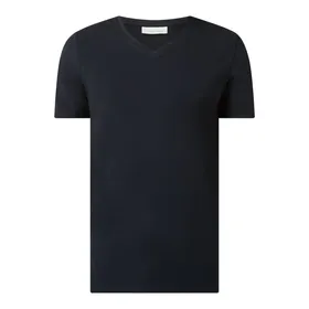 Casual Friday T-shirt z dodatkiem streczu model ‘Lincoln’