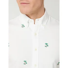 Polo Ralph Lauren Koszula casualowa o kroju slim fit z bawełny z krótkim rękawem