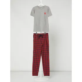 Jack & Jones Piżama ze spodniami ze wzorem w kratkę model ‘JACROMEO’