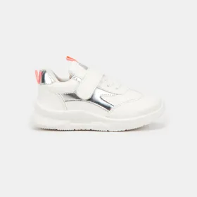 Sneakersy na rzepy - Biały