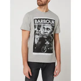 Barbour International™ T-shirt z nadrukiem Barbour International x Steve McQueen™