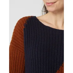 Armedangels Sweter o kroju oversized z wełną ekologiczną model ‘Saadie’