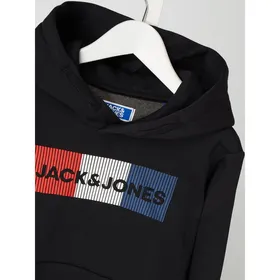 Jack & Jones Bluza z kapturem z mieszanki bawełny