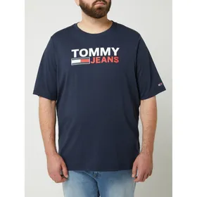 Tommy Jeans Plus T-shirt PLUS SIZE z bawełny ekologicznej