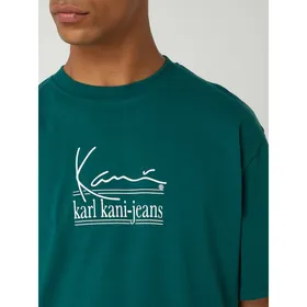 KARL KANI T-shirt z bawełny