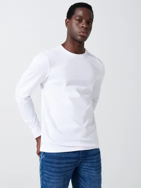 Koszulka longsleeve - Biały