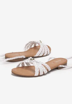 Białe Sandały Achilea