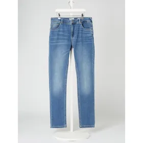 Pepe Jeans Jeansy z niskim stanem o kroju skinny fit z dodatkiem streczu model ‘Finly’