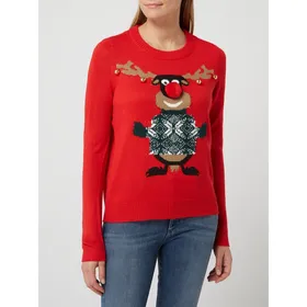 Vero Moda Sweter w świątecznym stylu model ‘Jinglebells’