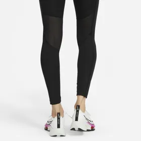 Damskie legginsy do biegania ze średnim stanem Nike Epic Fast - Czerń
