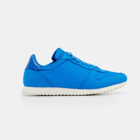 Kobaltowe buty sneakersy - Niebieski