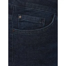 Christian Berg Women Spodnie capri jeansowe z bawełny z dodatkiem streczu