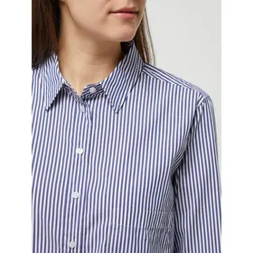 BOSS Casualwear Bluzka koszulowa ze wzorem w paski model ‘Bemanew’