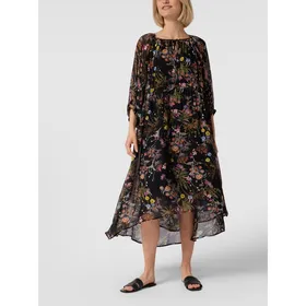 Drykorn Sukienka midi z wiskozy z kwiatowym wzorem